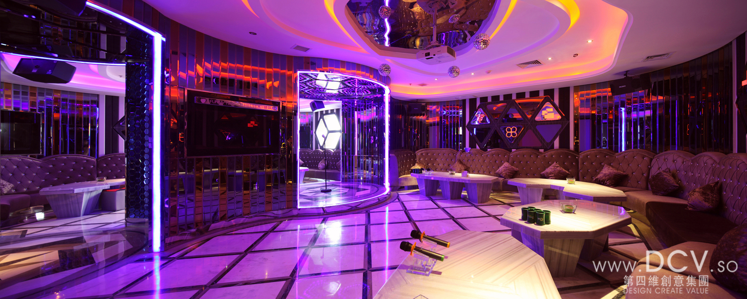 西安-方糖量贩主题情景KTV设计