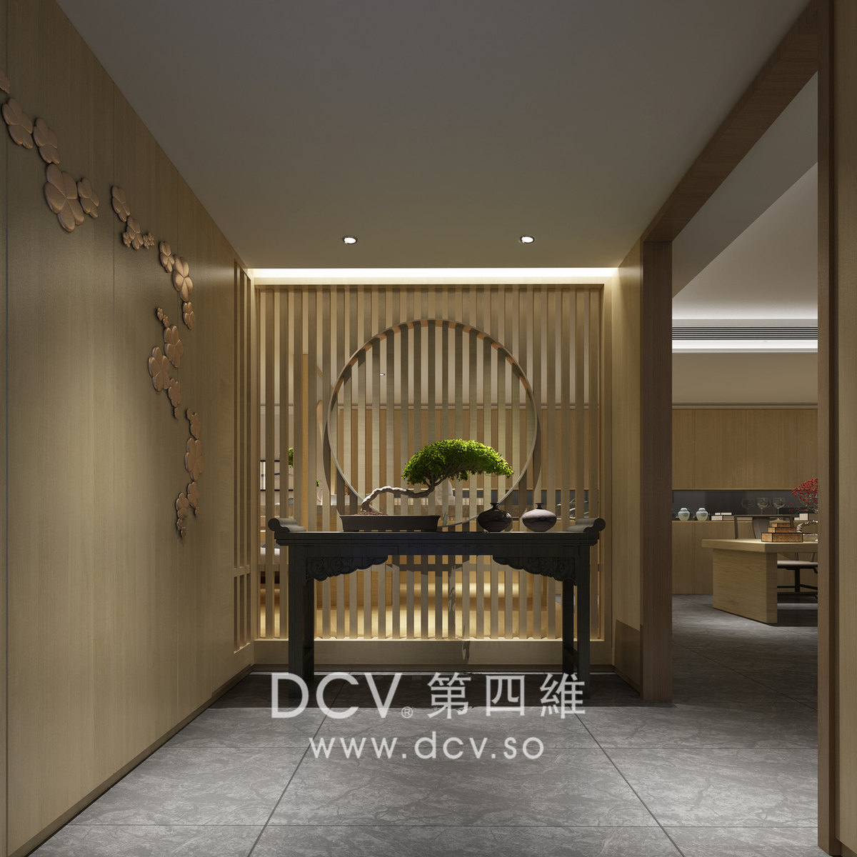 新中式禅意办公室设计-山西·永济黄河中医院