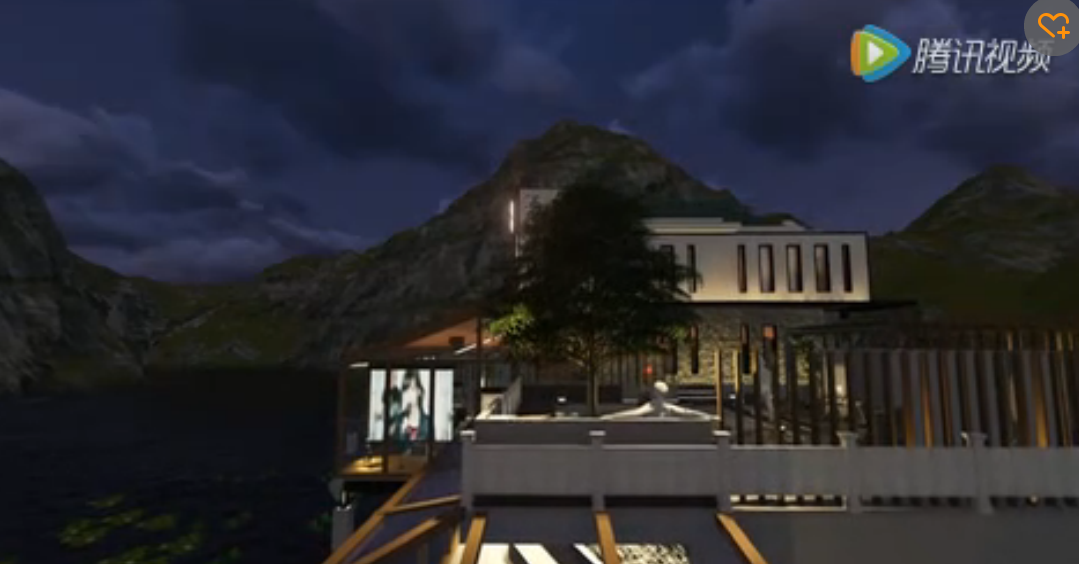 山西-蒲舍·南谷里 民宿酒店3D视频动画设计（永济·中条山）