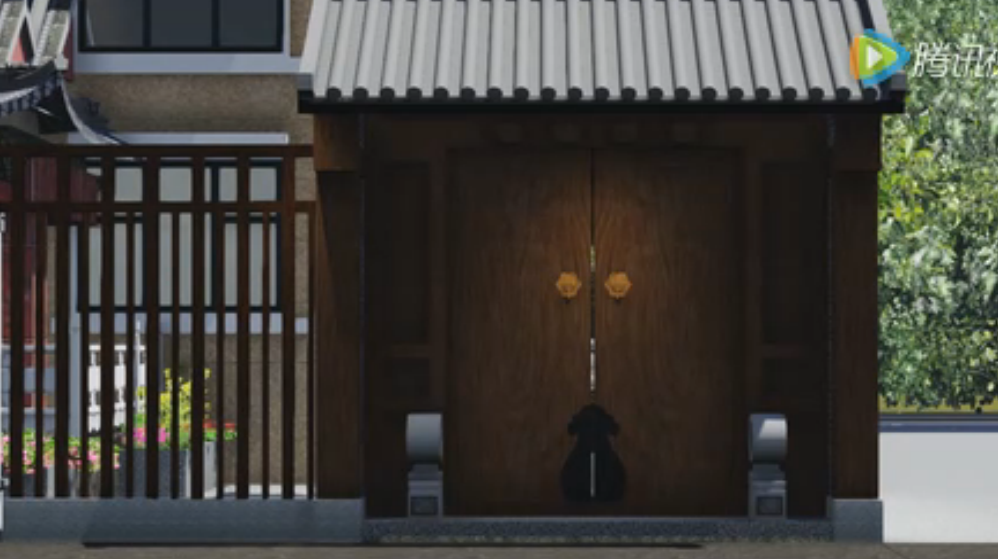山西-永济新中式别墅景观3D视频动画设计