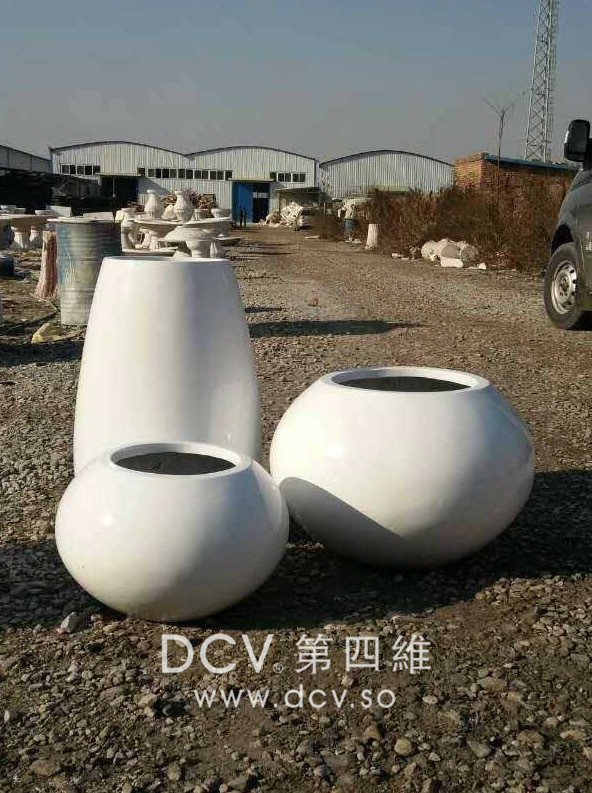 玻璃钢GRG大花瓶设计及制作，DCV第四维创意工厂出品