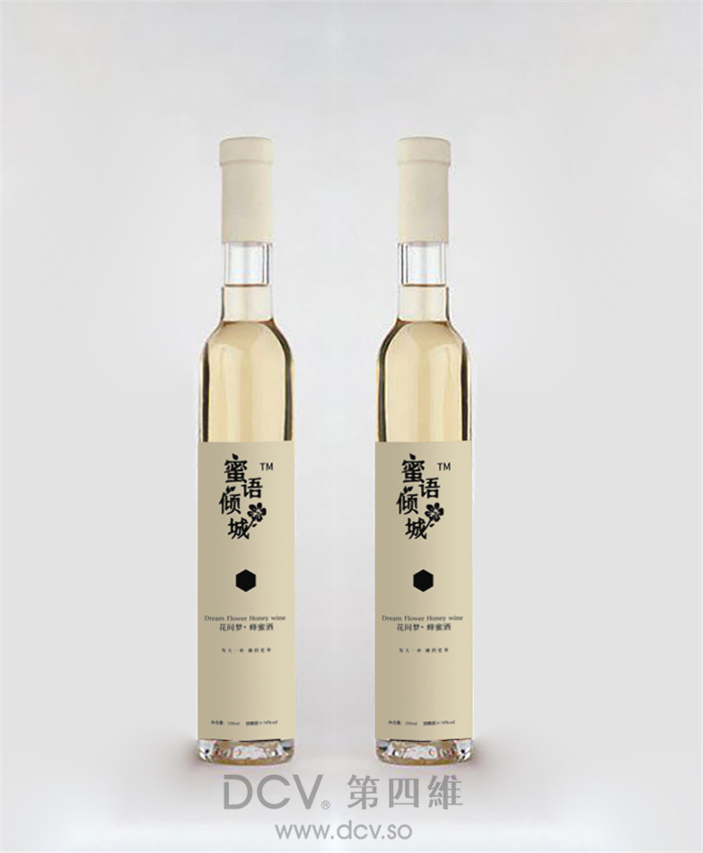 西安-密语倾城蜂蜜酒品牌包装设计