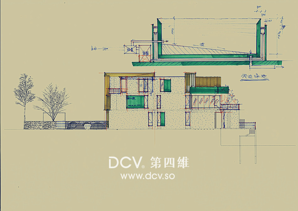 西安-南山里民宿酒店（柞水牛背梁）北欧风格室内外装修设计