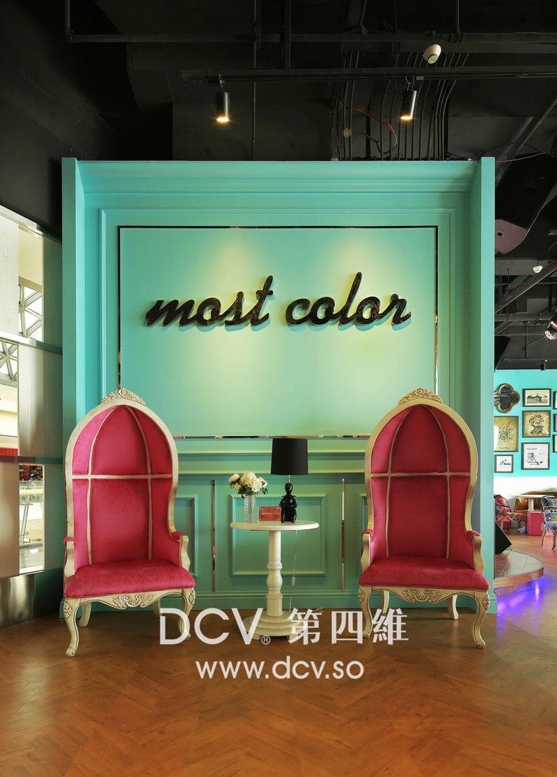 西安-MOST COLOR繁色主题餐厅音乐酒吧设计（金地广场店）